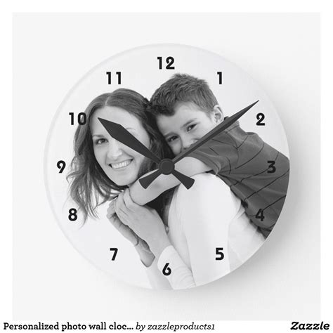 Personalized Wall Clock Personalized Photo Gifts Personalized Custom