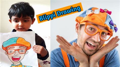 Blippi Drawing Who Is Blippi Kulali S Best Friend We Love