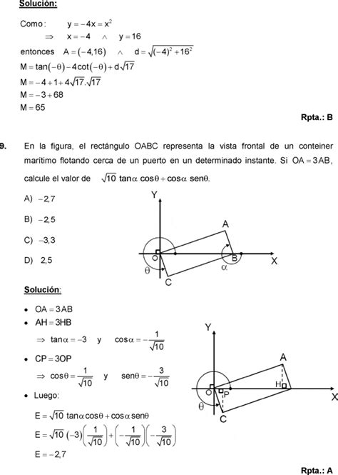 Trigonometr A Pre San Marcos Semana Solucionario Problemas Resueltos Pdf