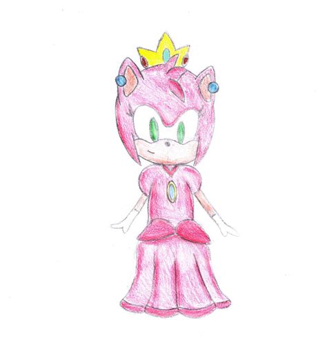 Amy Rose Princess Peach Deviantart