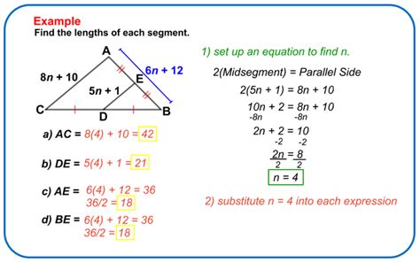 6 Triangle Midsegment Theorem Worksheets Library