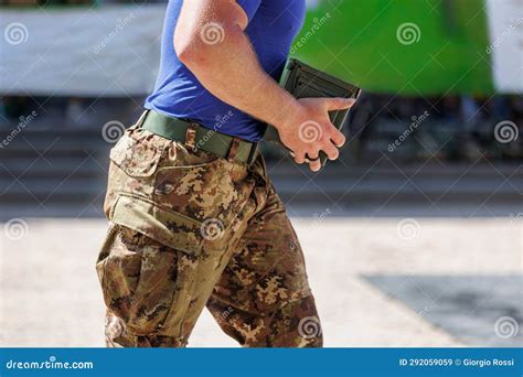 Military Training: Fitness Workout and Activities Stock Image - Image ...