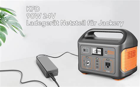 KFD 90W 24V Ladegerät Netzteil für Jackery Explorer 500 Tragbare