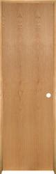 Mastercraft 24 W X 80 H Oak Flush Solid Core Interior Door System