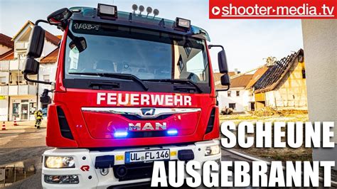 Alarmstichwort B Scheunenbrand Stadel Brennt Komplett Aus