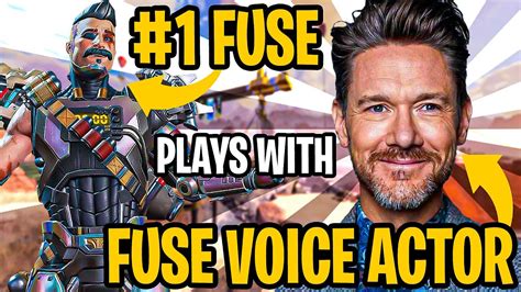 1 Fuse Plays With Fuse Voice Actor Apex Legends Season 8 Youtube