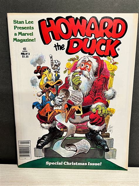 Howard The Duck Magazine Special Christmas Issue Feb 1980 3 Vg Pre Owned Cond Ebay