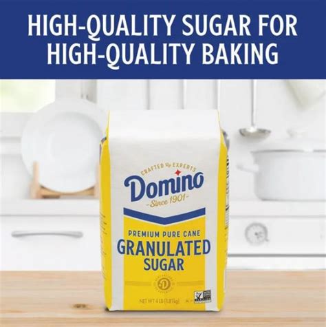 Domino Premium Pure Cane Granulated Sugar Lb