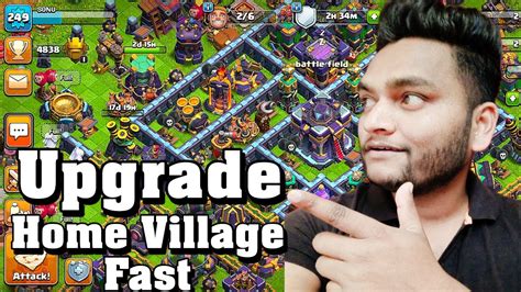 Home Village Upgrade Clash Of Clans Youtube