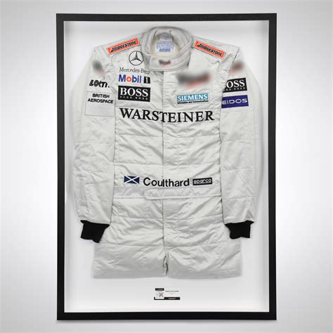 David Coulthard 1998 Official Replica Mclaren Warsteiner West And