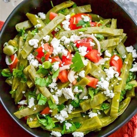 Ensalada De Nopales 1 Taza De Nopales Cocidos 1 Jitomate Picado