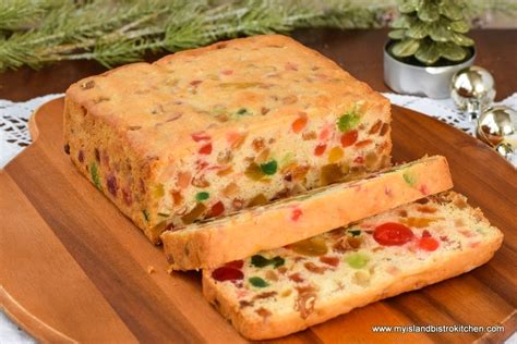 Gluten Free Light Fruitcake Recipe My Island Bistro Kitchen