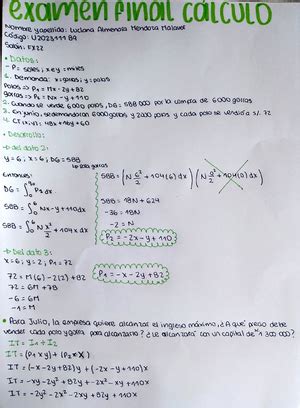 CU2 CASO Integral TA2 Fundamentos De Calculo Studocu