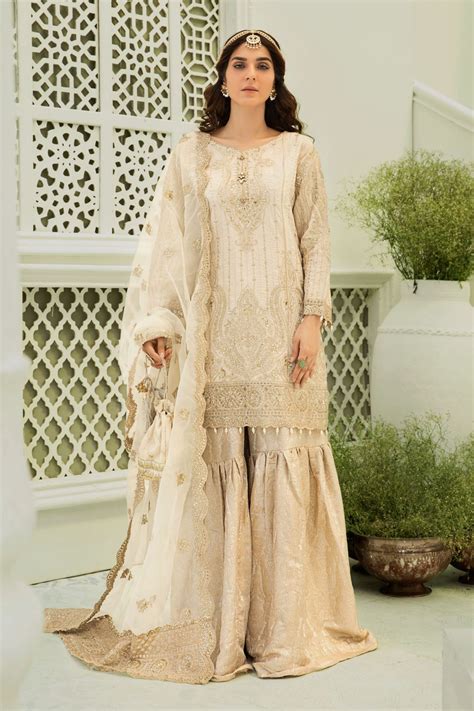 Beautiful Fancy Gharara Dresses Maria B Ready To Wear Pakistani