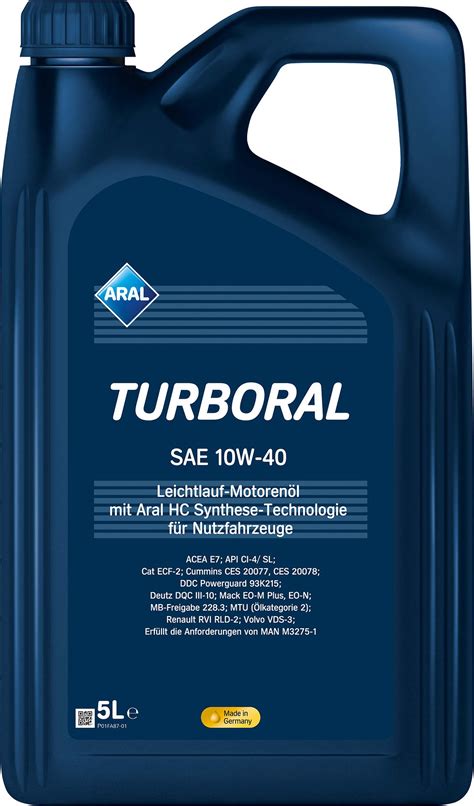 Aral Turboral 10W 40 Профекс Груп