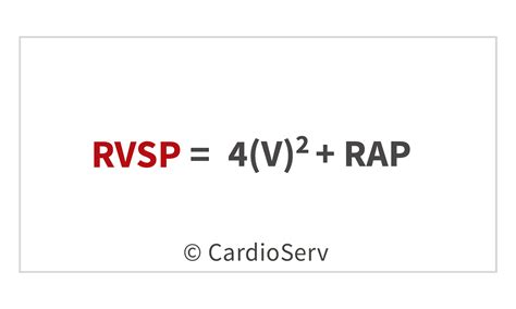 What The Heck Is The Cut Off Value For Rvsp Cardioserv Off