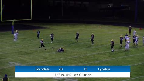 Fhs Vs Lhs Varsity Football Youtube