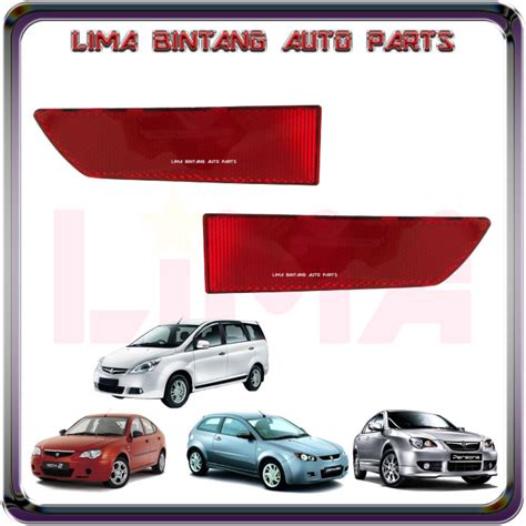 Proton Gen2 Persona Exora Cps Satria Neo Rear Bumper Reflector Left