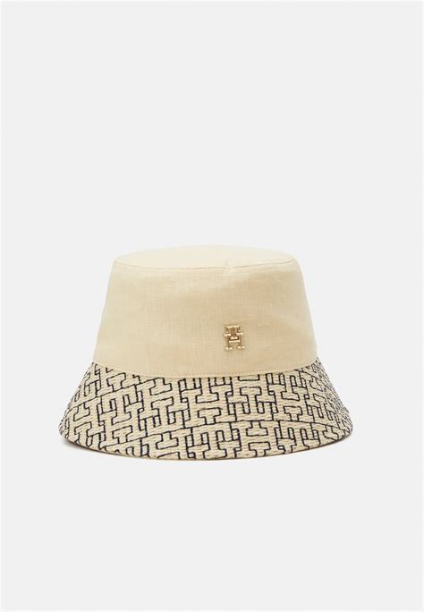 Tommy Hilfiger Beach Summer Bucket Hat Hatt Calicooffwhite