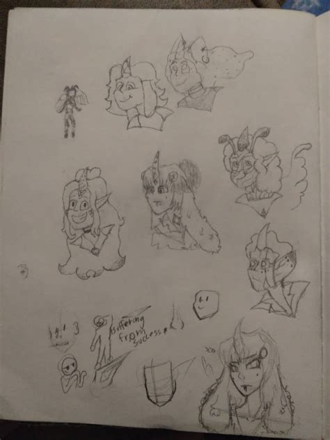 Tu Bust Doodles By Elegy Sonnet On Deviantart