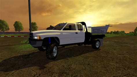 Dodge Second Gen 2500 Srw Flatbed V1 • Farming Simulator 19 17 22 Mods Fs19 17 22 Mods