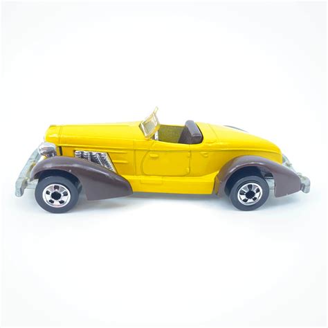 Vintage Mattel Hot Wheels Auburn Yellow Brown Convertible