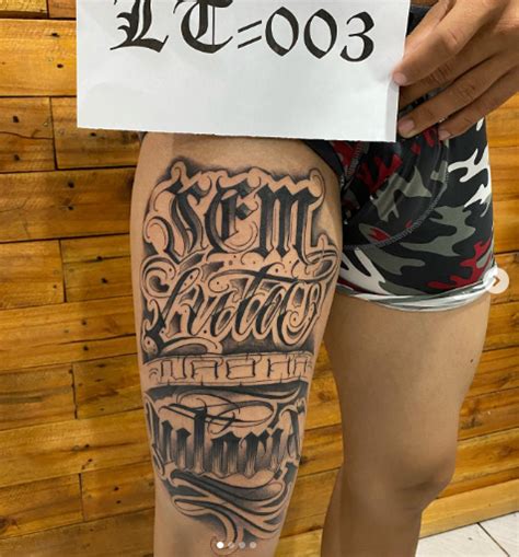 Tatuagem Na Perna Masculina Coxa E Joelho Inspira Es