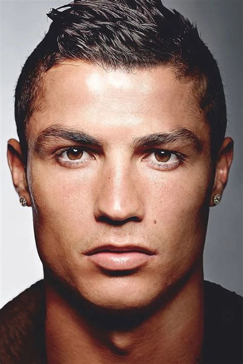 Cristiano Ronaldo Face Close Up Poster