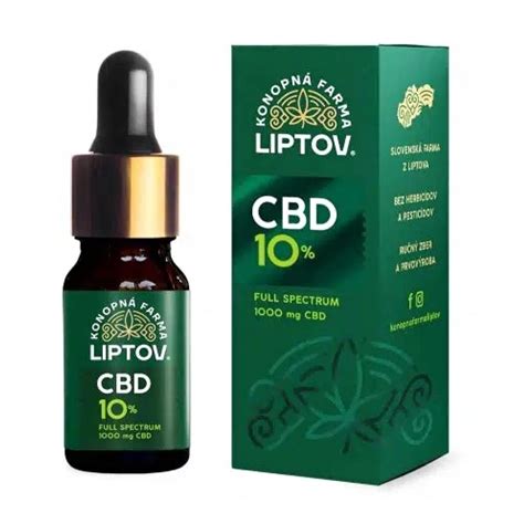 Konopný Olej Cbd 10 10 Ml