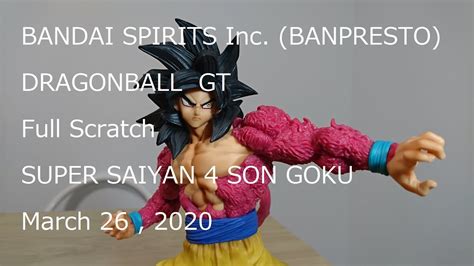 【dragonball Gt】unboxing Bandai Spirits Banpresto Full Scratch Super