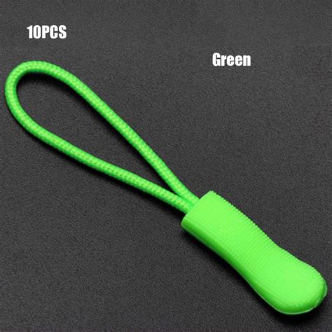 10pcs Zipper Pull Puller End Fit Rope Tag Fixer Zi Grandado