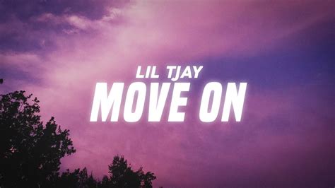 Lil Tjay Move On Lyrics Youtube