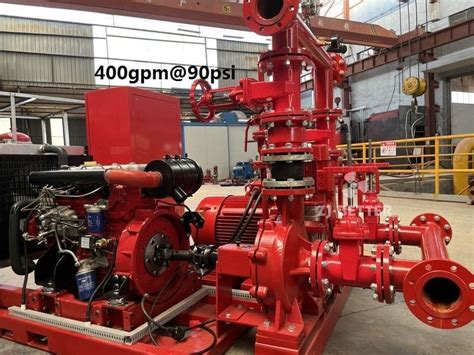 400gpm 90psi EDJ Fire Pump Set Better Technology Co Ltd