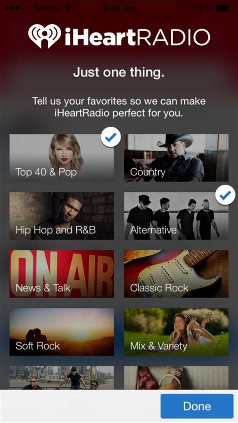 iHeartRadio App Upgrade