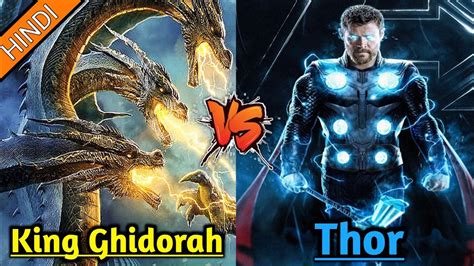 Thor Vs King Ghidorah God Of Thunder MCU MonsterVerse BNN Review