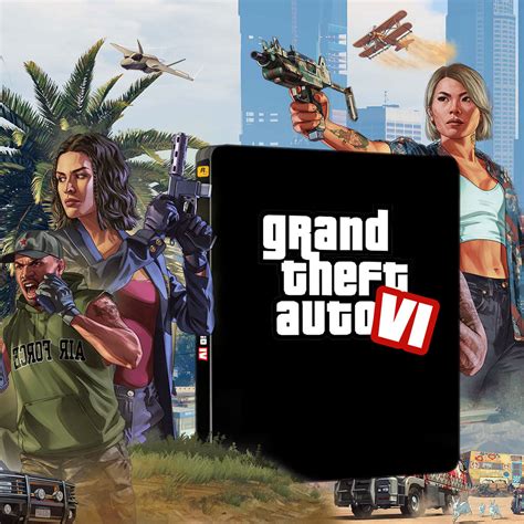 Grand Theft Auto VI GTA6 Pre-Order Edition Steelbook FantasyBox