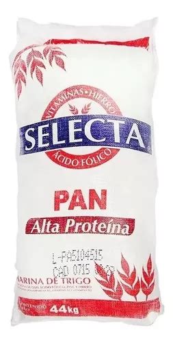 44 Kg Harina Alta Proteina Selecta Excelente Calidad