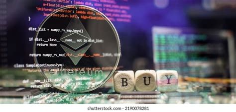 Eth Coin Blurred Candlestick Chart Background Stock Photo 2190078281 ...