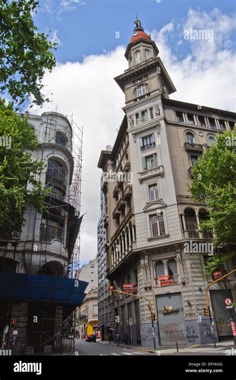 Buildings in downtown Buenos Aires Stock Photo - Alamy