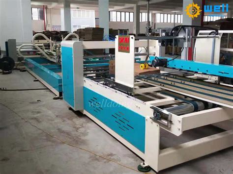 The Fully Automatic Box Folding Gluing Machine