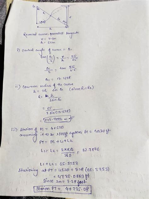 Solved Please Help The Perpendicular Distance Between Two Parallel