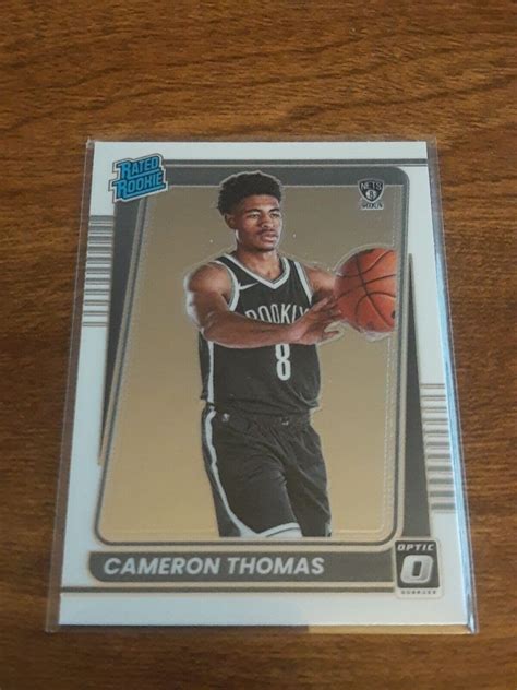 Panini Donruss Optic Cameron Thomas Rated Rookie Base Nets