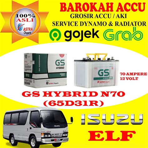 Jual Aki Mobil Isuzu Elf Gs Hybrid N D R Ah Gs Astra