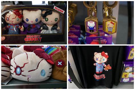 PHOTOS: Hello Kitty + Chucky Merchandise Now Available at Universal ...