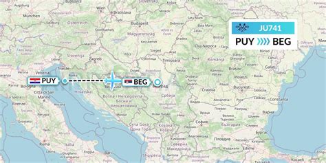 JU741 Flight Status AirSERBIA Pula To Belgrade ASL741