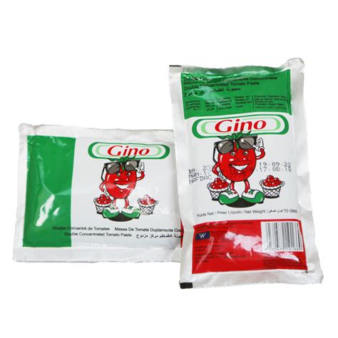 China Gino Tomato Paste G Sachet Tomato Paste Factory And