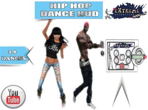 Second Life Marketplace Dance Hud Hip Hop Dances Motion Capture