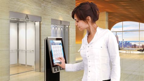 Destination Control Lifts And Contactless Buttons New Lift Technology