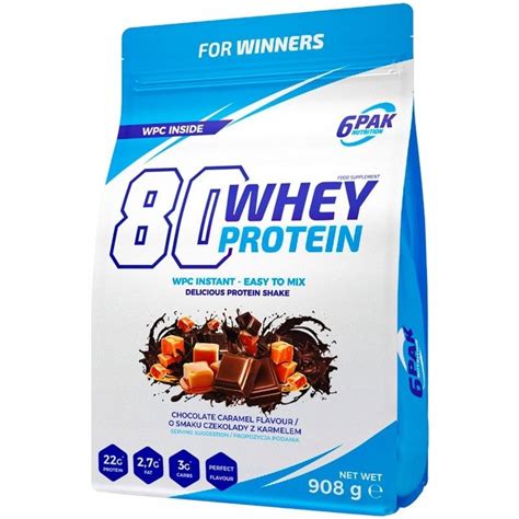 6pak Nutrition 80 Whey Protein 908g 6pak Nutrition Sport Sklep Empikcom