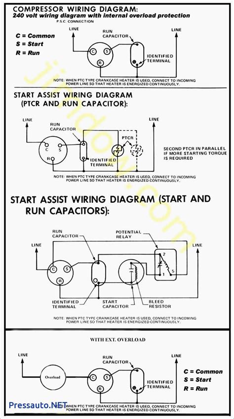 Hard Start Kit Wiring Diagram Diagram Wiring Start Hard